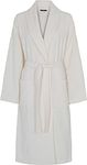 Decoy Women's Long Terry Robe, Ivory, L