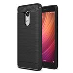 JGD PRODUCTS for Redmi Note 5 Carbon Fiber Armor Drop Tested Shock Proof TPU Back Case Cover