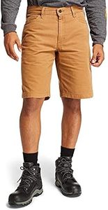 Timberland PRO Men's Son-of-a-Short Canvas Work Shorts, Dark Wheat, 36W x 11L