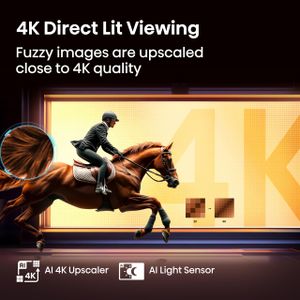 Hisense 50" 4K Ultra HD Smart TV – AI Engine, Precision Colour, Streaming Apps