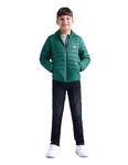 U.S. POLO ASSN. Boy's Puffer Jacket (UKJCK0072_Green_18 Months-24 Months)