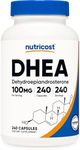 Nutricost DHEA 100mg, 240 Capsules