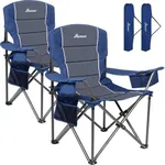 Romswi Oversized Camping Chairs,Hea