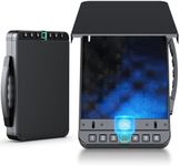 Biometric Gun Safe for Handgun, Portable Fingerprint Pistol Safe with Digital Keypad Lock & Backup Keys, Quick Access Car Gun Safe for Vehicle, Travel, Nightstand & Bedside, USB Rechargeable, Black