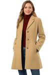 Womens Petite Wool Outerwear