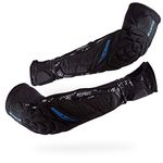 VIRTUE Breakout Lightweight Elbow and Arm Pads for Paintball, Airsoft and Action Sports - Black (XX-Large (2XL))