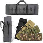 DULCE DOM Double Case, 48 Inch Dual Bag for Long Gun and Pistol Transport – A Must-Have Gun Case for Shooting and Hunting Enthusiasts' Gun Range Bag Needs