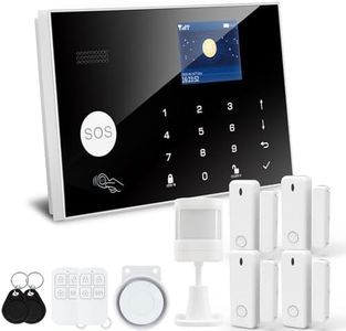 TUGARD Alarm System for Home Security, Tuya Smart Home Security System, No Monthly fee, GSM Alarm System Wi-Fi 4G, for Home Security, and Kids Safety.