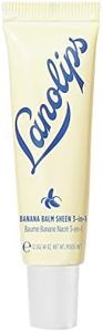 Lanolips Banana Balm Lip Sheen - Creamy Lip Gloss with Banana Fruit, Lanolin, and Cocoa Butter - Lanolin Lip Balm for Long-Lasting Hydration and Lip Shine - Dermatologist Tested (12.5g / 0.42oz)