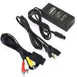 Gamecube Power Supply, Gamecube Charger, NGC Power Cord, NGC AC Power Cable, Gamecube AV Cable Compatible with Gamecube NGC Console