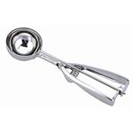 Stainless Steel Ice Cream Scoop, Best Good Grip Ice Cream Spoon for Cupcake Muffin Batter Dispenser, Ice Cream Scoop for Scooping Cookie and Fruit (1)