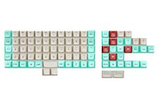 DROP MT3 Jukebox Keycap Set, ABS Hi-Profile Keycaps, Doubleshot Legends, MX Style Covers Ortholinear Keyboards (Ortho Kit)