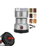 Lambent ( GRAB DEAL TODAY with 12 YEARS WARRANTY ) Coffee Grinder Electric Multifunction Small Food Grinder Grain Grinder, Portable Coffee Bean Seasonings Spices Mill Powder Machine