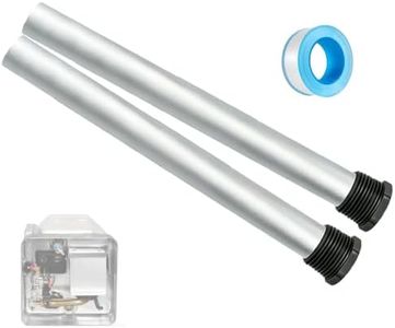 RV Water Heater Anode Rod 2 Pack for Suburban & Mor-Flo, 9.25" x 3/4" NPT Magnesium Anode Rod with PTFE Tape, Extend Tank Life