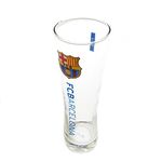 FC Barcelona Official Tall Beer Glass (One Size) (Burgundy/Blue)