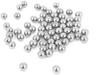 uxcell Bicycle Wheel Bearing Steel Balls Spare Parts 3mm Diameter 60 Pcs