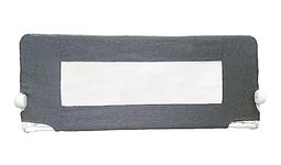 Safetots Deluxe Soft Touch Denim Bed Rail, Grey 100cm Wide x 40cm Tall, Toddler Bed Guard For Safety, Secure Child Bed Rail