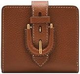 Fossil Women's Harwell LiteHide™ Leather Small Tab Bifold Wallet, Medium Brown (Model: SL10029200)