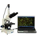 OMAX 40X-2000X Trinocular Compound Siedentopf LED Microscope+Dry Darkfield Condenser+USB Camera