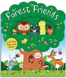 Forest Friends: A Lift-And-Learn Book: Lift the Flap and Learn (Lift-the-Flap Tab Books)
