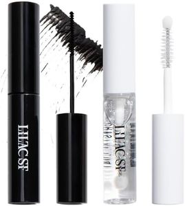 Lilac St - Eternal Bond (Black) Lash Glue & Lash Crystal Coat - Long Lasting & Fast Drying Lash Glue - Sealant for Extended Lash Wear, Reduce Stickiness & Keeps Lashes Clean - Waterproof, Vegan