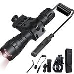 DARKBEAM Infrared Torch ir 940nm Night Vision Light Flashlight LED Rechargeable Mini, ir Illuminator with Long Range & High Power, Focus Adjustable for Hunting, Observation, Search, with Mount