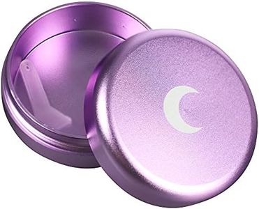 Brando Moon Pocket Storage Case Container Smell Proof and Air Tight - Easy to Carry and Best Way To Preserve Spices & Coffee (L Purple)