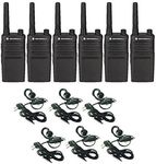 6 Pack Motorola RMU2040 Walkie Talk