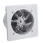 RLOZUI 8 inch Exhaust Fan, 735CFM Wall Mounted Vent Fans, Ventilation Blower for Ceiling Bathroom Attic Window Basement Ventilation Fan, 110V 80W