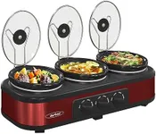 Sunvivi Triple Slow Cooker Buffet S