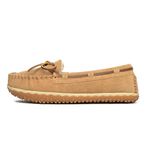 Minnetonka Women's Tilia Suede Moccasin Slippers Cinnamon