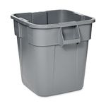 Rubbermaid Commercial Products Brute Square Container 106 Litre Grey FG352600GRAY