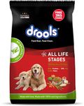 Drools Dry Dog Food All Lifestages 100% Vegetable,10Kg Pack, All Life Stages