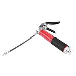 Grease Gun 10000 PSI Pneumatic Grease Gun Heavy Duty Grease Gun 500CC Grease Gun with Grip Flexible Hose and Steel Door Grease Coupler