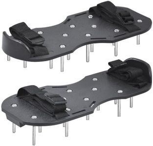 Zimpty Assembled Gunite Spiked Shoes with 1" Short Spikes for Epoxy Floor Coating, Overlays, Cover Installation and Self-Leveling