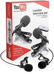 Dual Lavalier Microphone - 2 Lavali