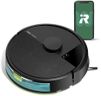 iRobot Roomba 105 Combo - Robot Aspirateur Laveur 2en1 - Puissance d'Aspiration de 7KPa - Navigation LiDAR - Détection des Tapis - Zones de Nettoyage et d'Évitement - 4 Niveaux d'Aspiration - Noir