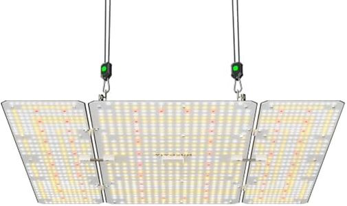 VIVOSUN LumaLight 400W LED Grow Light, Full Spectrum Plant Light, Smart Dimmable & High PPFD for Indoor Plants Seedling Vegetables Bloom, Fits 4×4/5×5 Grow Tents