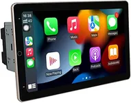 Cidava 10.1 Inch Universal Double Din Car Stereo Carplay Radio, Rotatable Android Navigation Head Unit Replacement with 4GB+64GB, Support Bluetooth 5.1/AM/FM Radio/4G LTE/Back-Up Camera