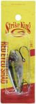 Strike King (REYESD38-500) Red Eye Shad Fishing Lure, Lipless Crankbait, Free-Floating Internal Rattles, 3D Eyes, Premium Size 4 Treble Hooks, 3/8-Ounce, Sinking, Clear Ghost Sexy Shad