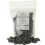 Charcoal Cobs Dog Biscuits 1kg - Activated Charcoal Dog Treats - Helps Aid Digestion, Reduce Wind & Plaque (UK MADE)