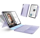 ESR for iPad Air 11 Inch Case with Keyboard M4/M3/M2 (2026/2025/2024) & Air 5th/4th Gen Shift Keyboard Case, Magnetic Detachable Keyboard, Portrait/Landscape Modes, Click-Anywhere Trackpad, Purple