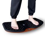 ZEALTOP Standing Desk Anti fatigue Balance Board standing desk mat wobble board Rocker Board Comfort Mat for Office (Large Size)