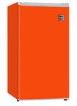 Igloo Refrigerator, 3.2 Cubic Feet, Orange