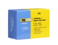 Tacwise 0772 16G/50 mm Angled Finish Nails - Box of 2,500, Silver