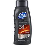 Dial Men Body Wash Ultimate Clean Scent 3-in-1 (Hair, Body and Face Wash) 473ml (Pack of 1)