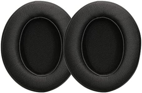 kwmobile Ear Pads Compatible with DOQAUS Earpads - 2X Replacement for Headphones - Black