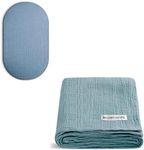 Bassint Sheet and Swaddle Blanket Set