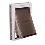 PetSafe Extreme Weather NEVER RUST Pet Door - Energy Efficient Door for Cats and Dogs –Insulated Flap System - Medium