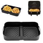 Reusable Air Fryer Liners for Instant VersaZone 8.5L, Air Fryer Silicone Liners Reusable Air Fryer Inserts, Air Fryer Accessories Compatible with Instant VersaZone Dual Air Fryer 8.5L